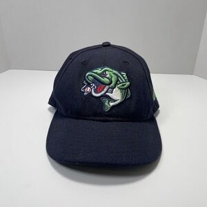 New Era Gwinnett Stripers Minor League Baseball Hat Navy Blue 59FIFTY 7 3/4